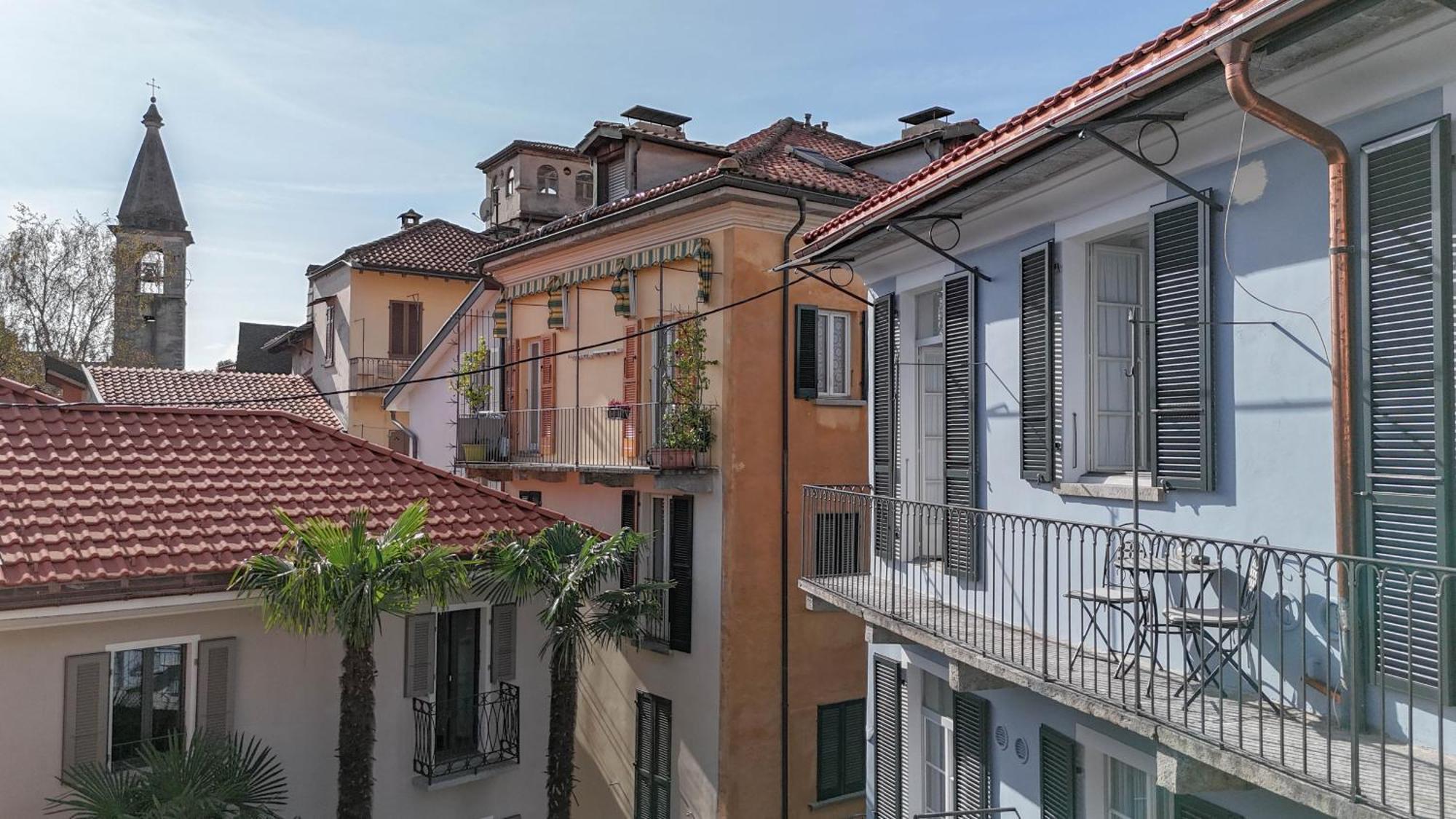 Caffe Dell'Arte Boutique Rooms Locarno Dış mekan fotoğraf