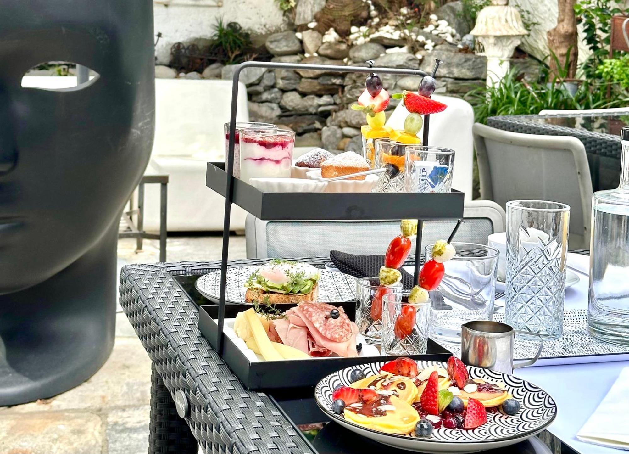 Caffe Dell'Arte Boutique Rooms Locarno Dış mekan fotoğraf